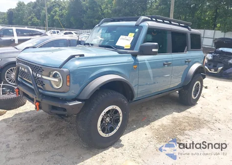 2022 Ford Bronco Badlands from USA, damaged, VIN 1FMEE5DHXNLB30034